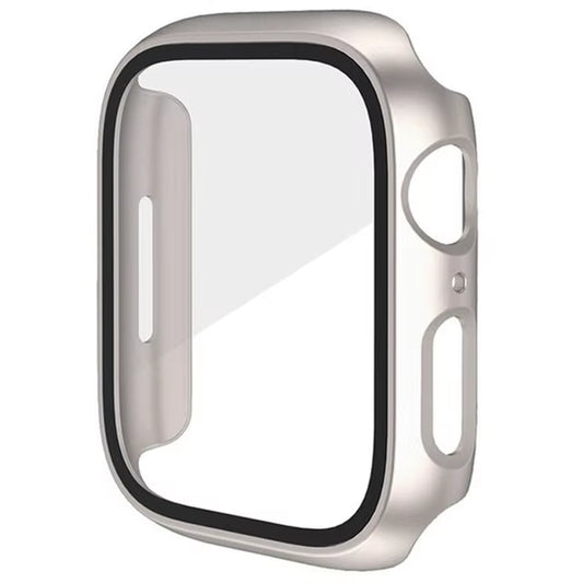 Glass+Cover for Apple Watch Case 9 8 7 6 SE 5 Iwatch Accessorie Screen Protector Apple Watch Serie 44Mm 40Mm 41Mm 45Mm 42Mm 38Mm