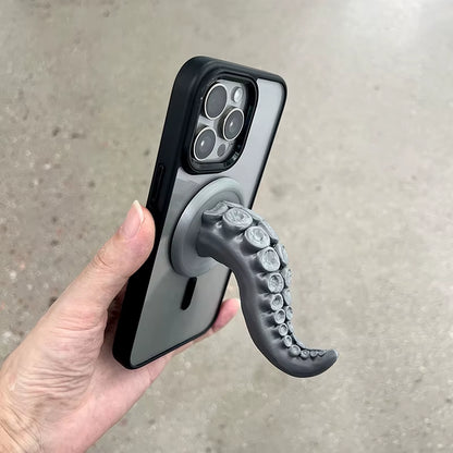 Creative Octopus Tentacle Claw Magnetic Mobile Phone Holder Refrigerator Magnetic Hook Magsafe Handheld Phone Stand