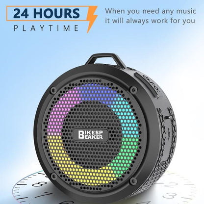 PEYOU IPX7 Speaker Bluetooth 360° Stereo Surround Sound Rich Bass Suitable for Outdoor/Beach/Travel/Pool. All Bluetooth Devices Available